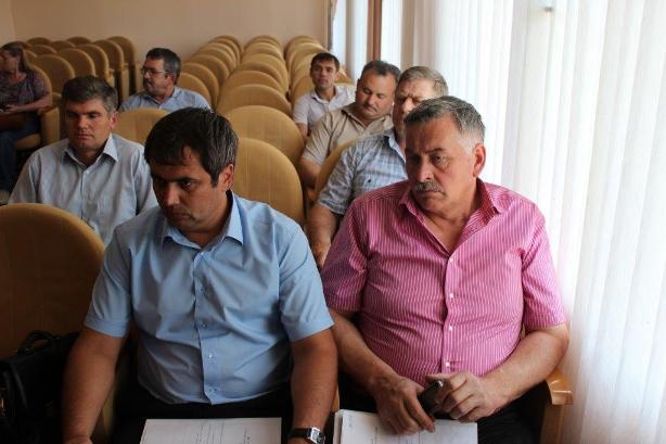 встреча Виктора Красноруцкого с депутатами районного Совета